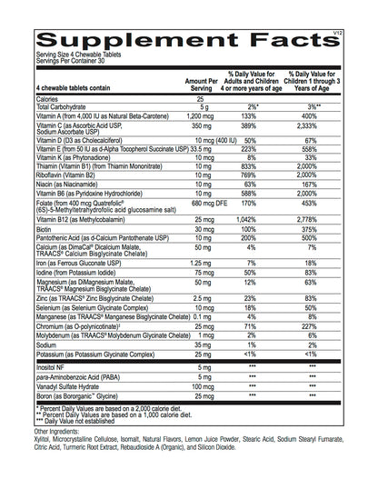 Chewable Daily Essentials (New Formulation)