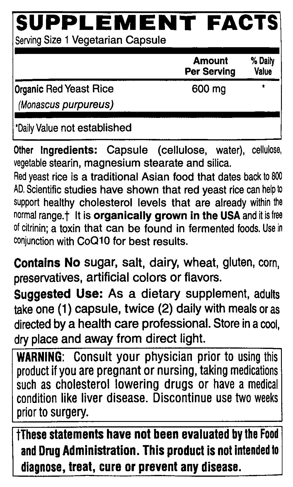 Red Yeast Rice
