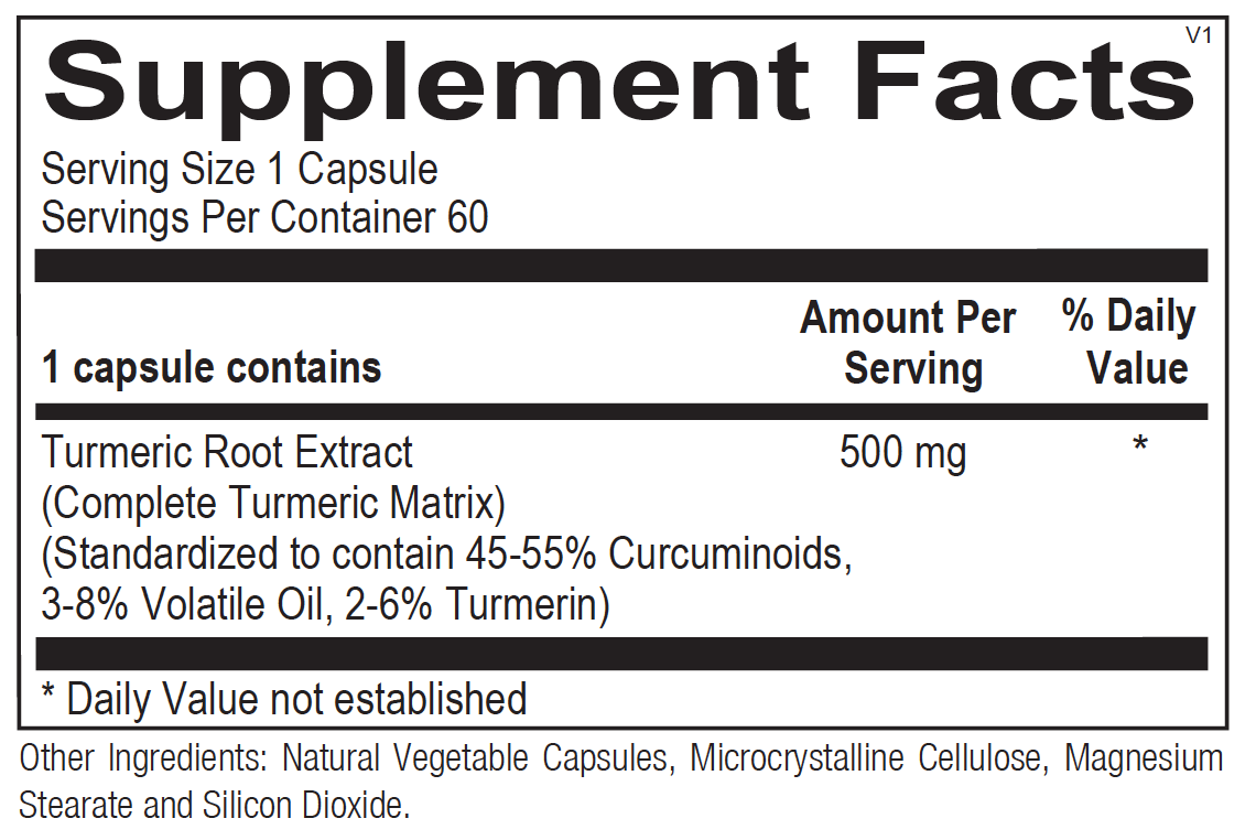 Turmeric Matrix Essentials