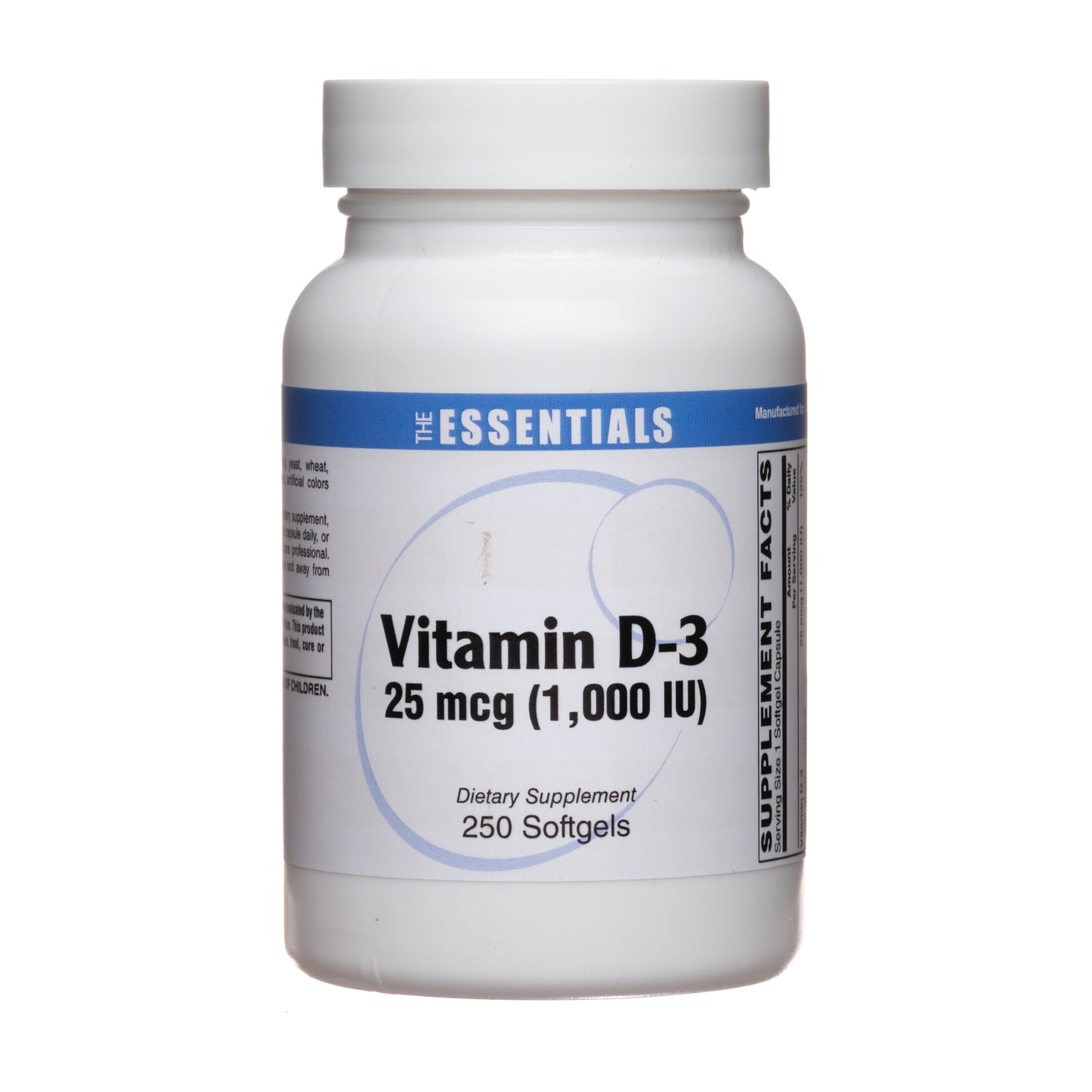 Vitamin D-3 (1,000 I.U.)