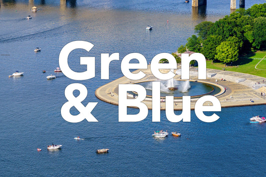 Green & Blue