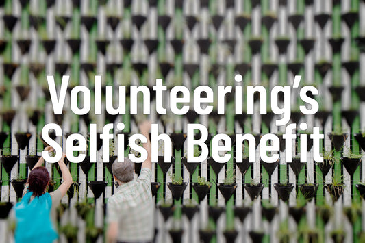 Volunteering's Selfish Benefit