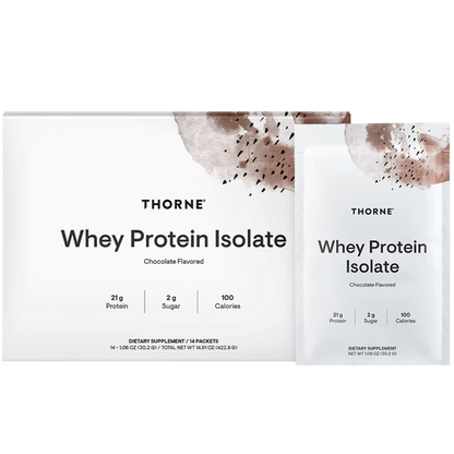 Whey Protein Isolate Packets by Thorne Chocolate