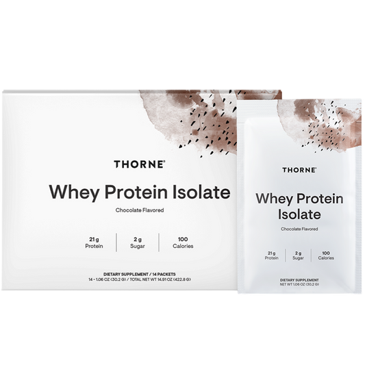 Whey Protein Isolate Packets by Thorne Chocolate