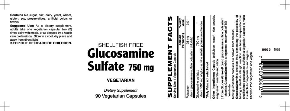 Glucosamine Sulfate (Shellfish Free)