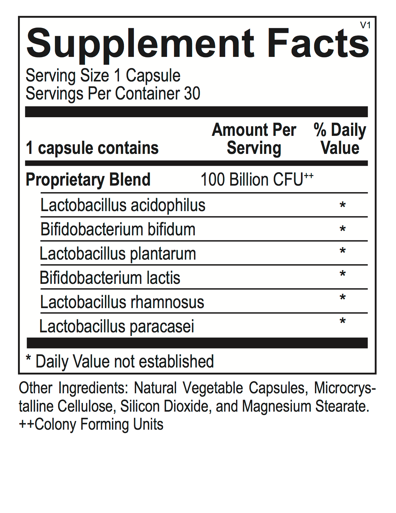 Probiotic PRO 100