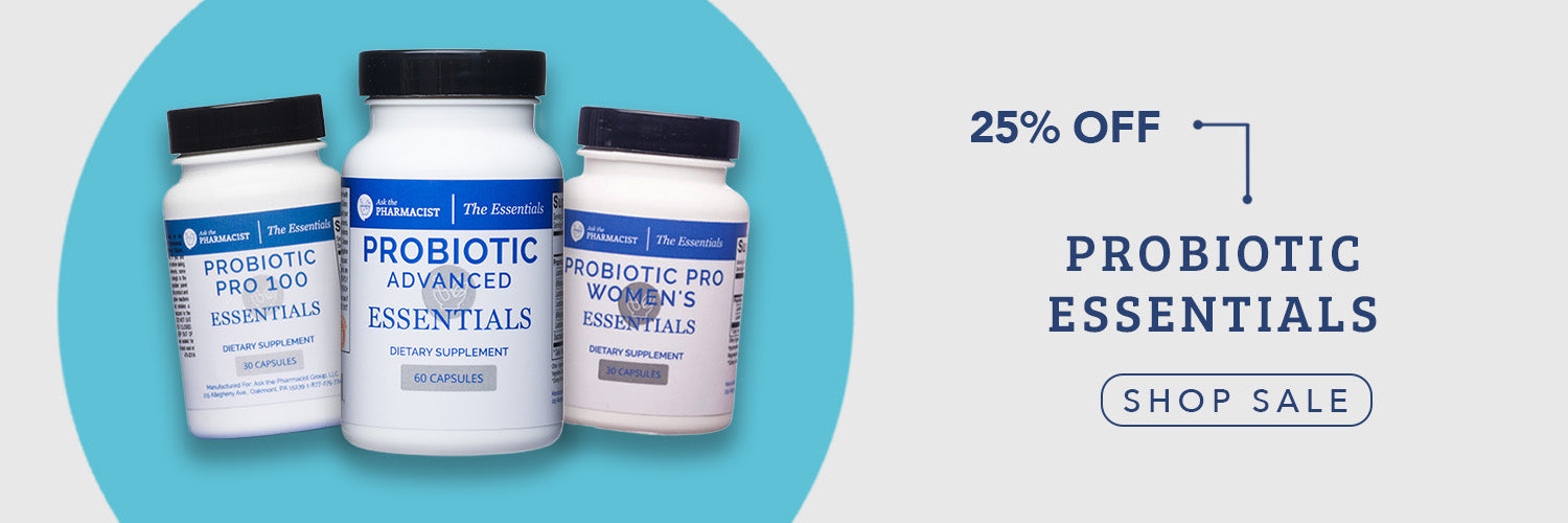 Save 25% on all Probiotic Essentials!