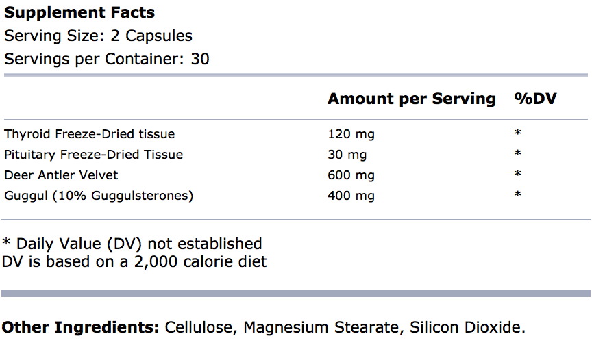 Thyroid Pituitary Plus