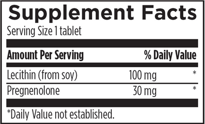 Pregnenolone CRT 30mg Tablets (Controlled Release Technology)