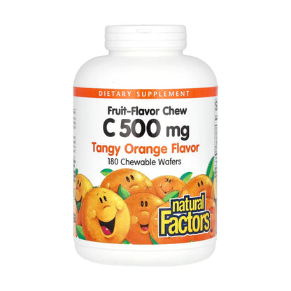 Chewable C 500mg Peach, Passionfruit and Mango Flavored