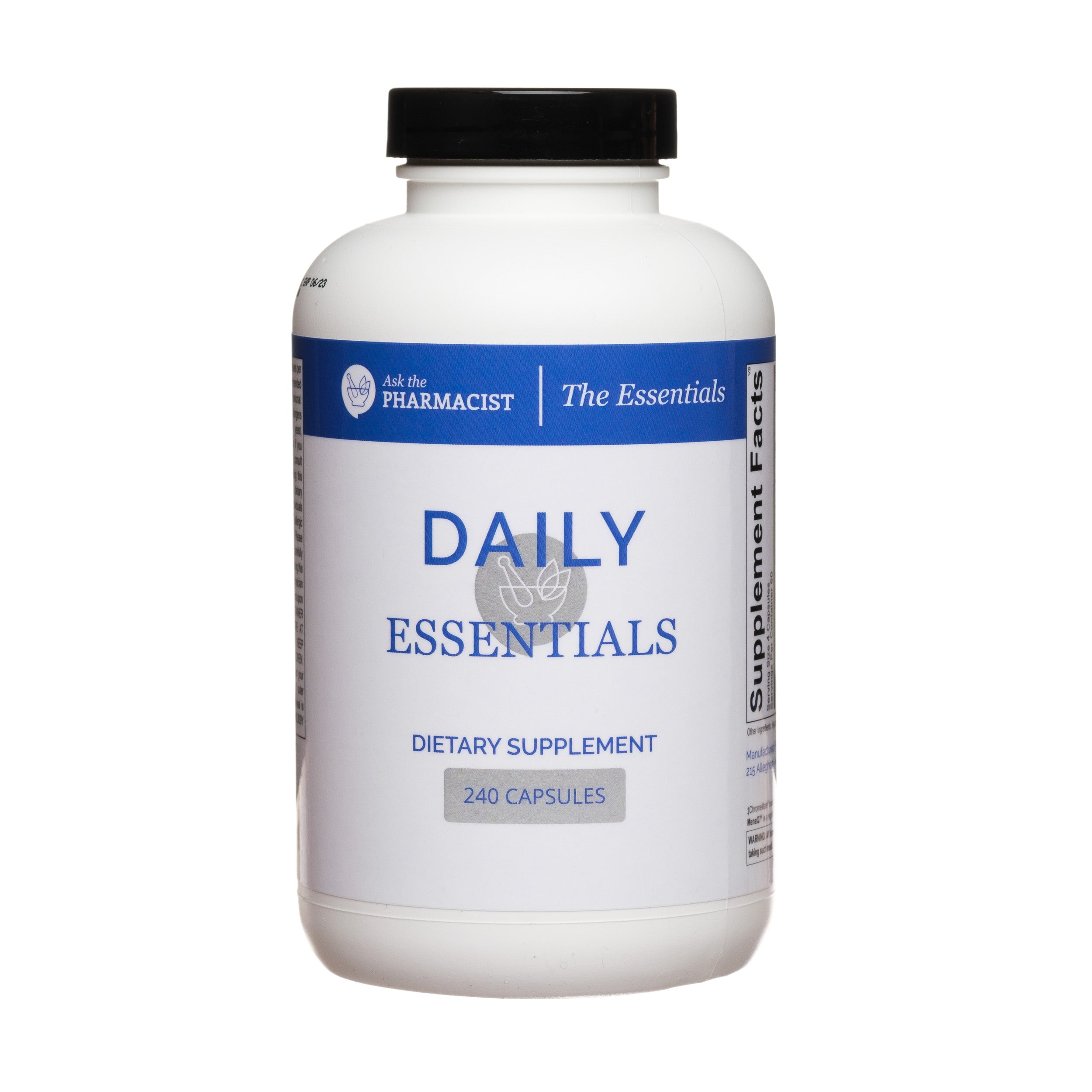 Pre Code Daily Essentials Daily Essentials: Bioavailable Multivitamin with Quatrefolic® & K2-D3 ...