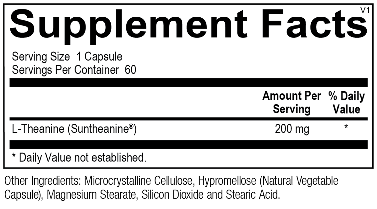 L-Theanine HP 200mg