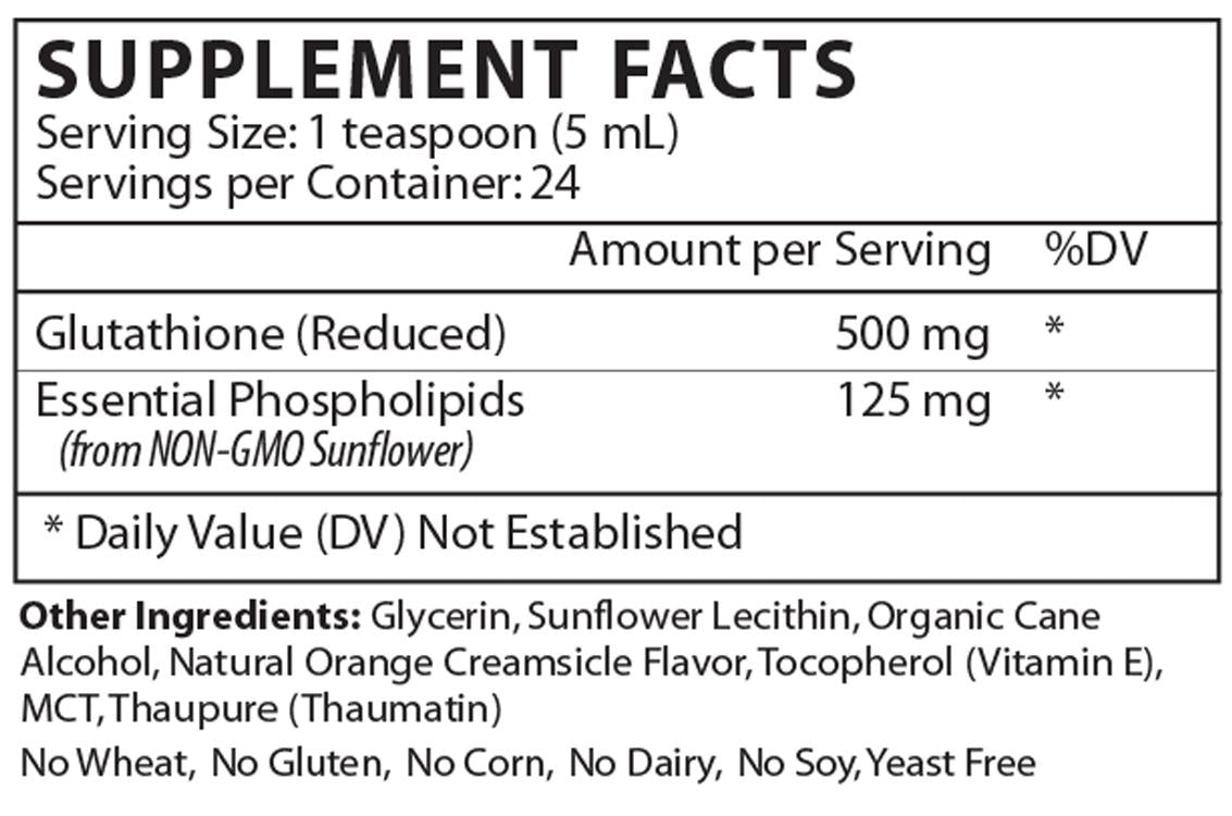 Liposomal Glutathione (Reduced Form)